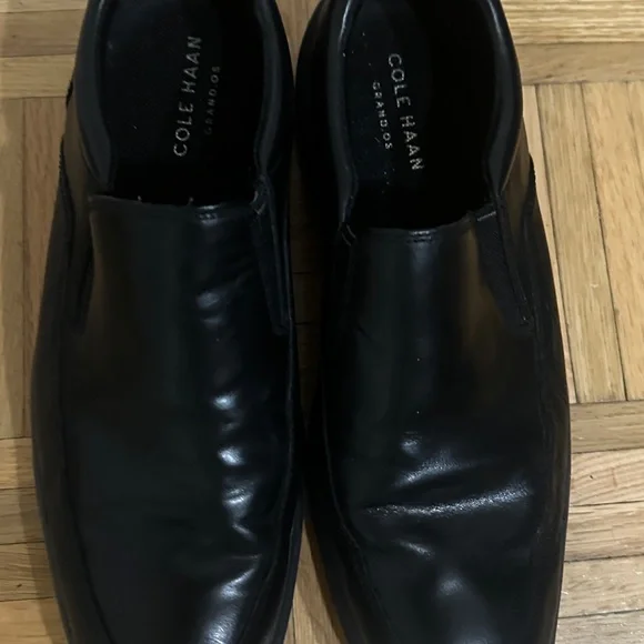 Cole Haan | Shoes | Cole Haan Black Leather Loafers Slipon  display picture 1
